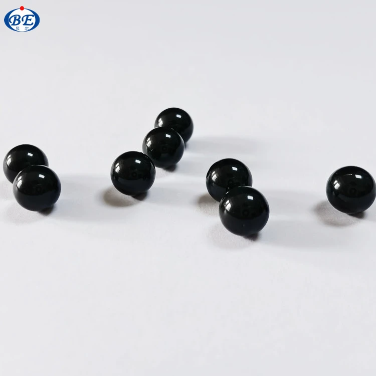 Black glass balls -2