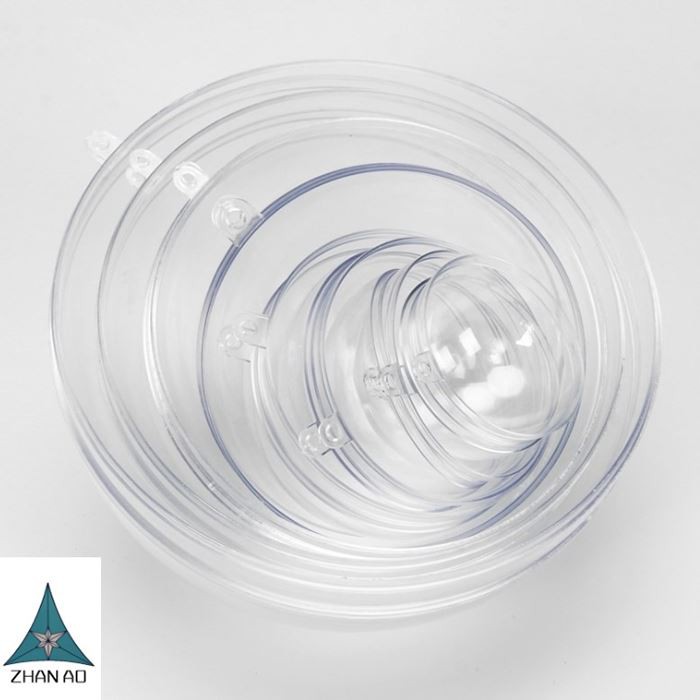 Clear Hollow Plastic Balls (3)